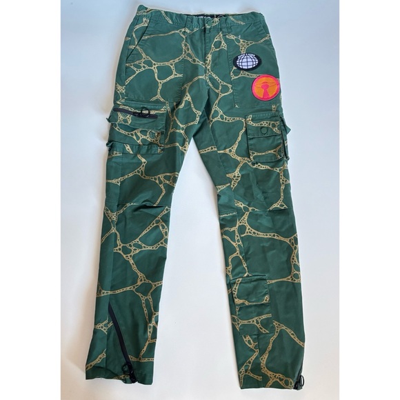 Billionaire Boys Club Expedition Pine-needle Green Cargo Pants Size 30X30 - Picture 3 of 8